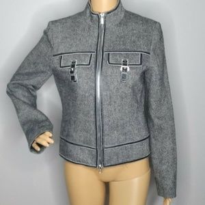 COPY - Tweed Michael Kors Waist Jacket Size S